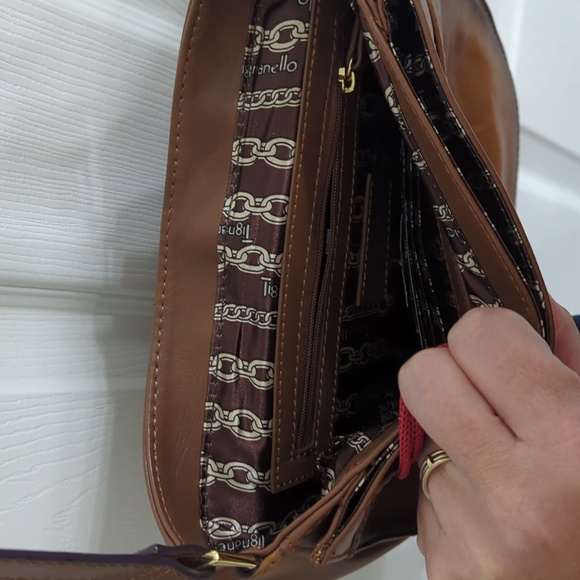 NWT Tignanello crossbody brown - Picture 4 of 4